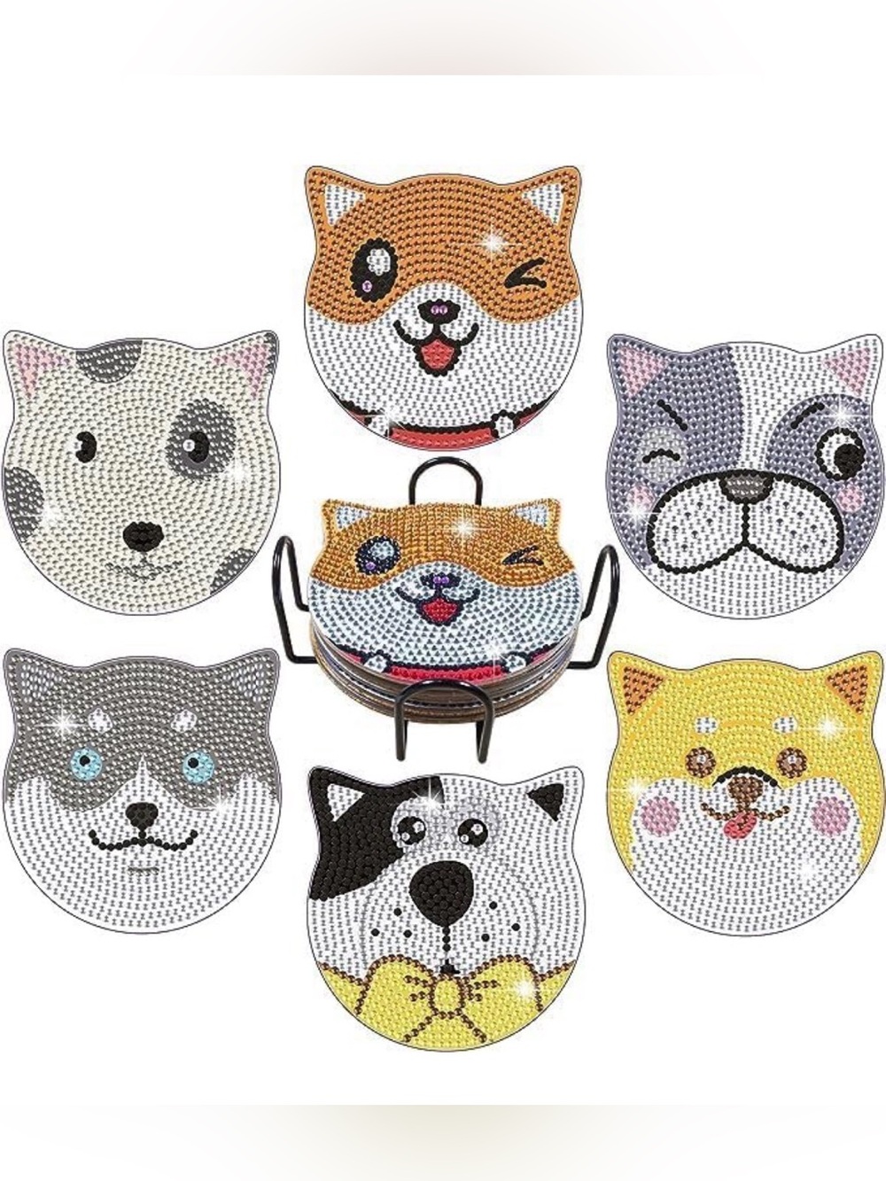 Diamond Art - Dog Coasters